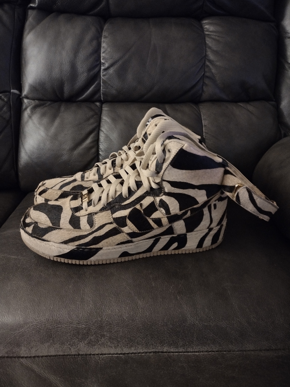 Nike Air Force Id 2011 Zebra Print